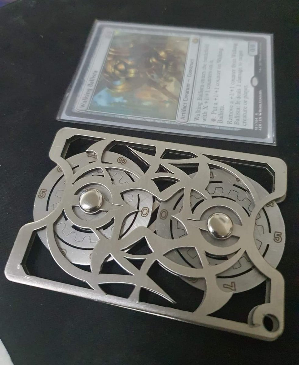 iammiroworks's tweet photo. #NewPhyrexia / #Kaladesh Inspired
#MetalBuild #LifeCounter
4 Sale
DM 4 Details ;-) https://t.co/lE4NIcDJpf