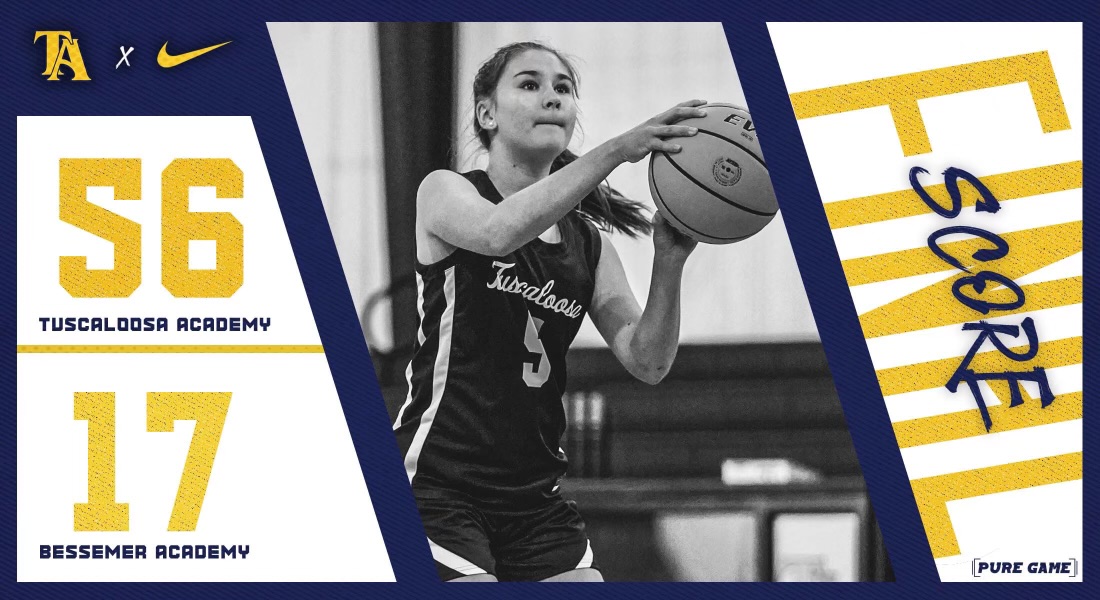 TA Lady Knights WIN! The Lady Knights clinch the area title with a big win on the road at <a href="/BessemerRebels/">Bessemer Athletics</a>! Alex Brownlee led TA with 16 points. Morgan Smith had 13 &amp; Hill Warr added 12. Great job ladies! #AreaChamps #TuscaloosaAcademy <a href="/PureGameSports/">PURE GAME SPORTS NETWORK</a> <a href="/taknightsfan/">Tuscaloosa Academy</a> <a href="/alexbrownlee31/">Alexandria Brownlee</a>