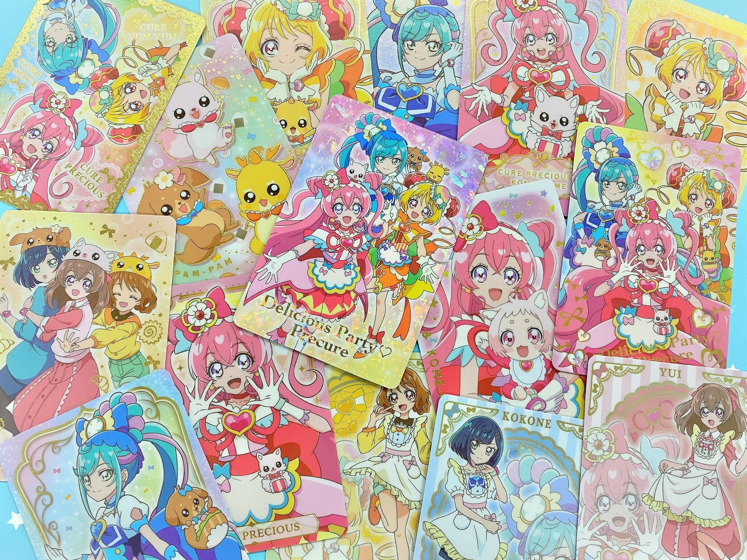 プリキュア食玩公式 バンダイ キャンディ 今日は デパプリ 商品から 来週1 31発売の キラキラカードグミ のご紹介です 全種かきおこしのオリジナルイラストになっています お楽しみに T Co Xbitqyavn8 プリキュア Precure