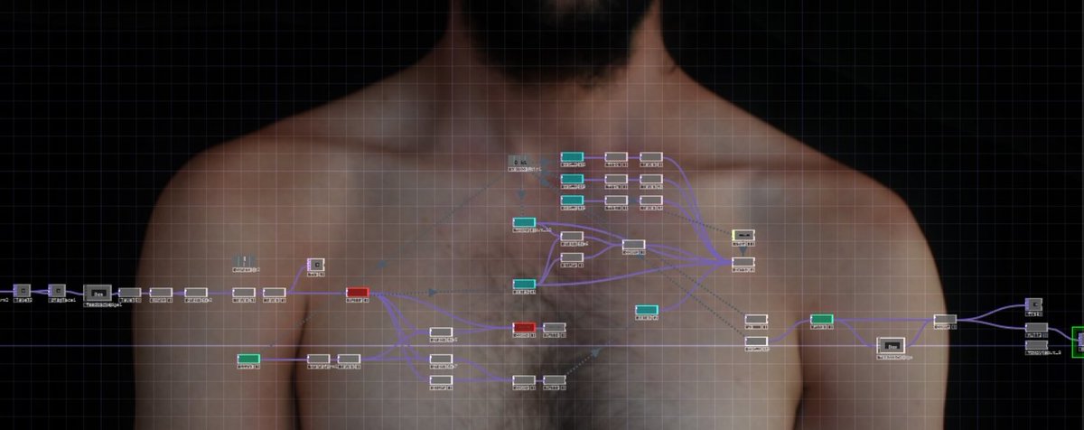 lyracoma's tweet photo. There are two things that I always like to see: the movement of the human body and algorithms. When I see them working together, it's a pleasure I'd rather not end #touchdesigner #visualprogramming https://t.co/8nOgA2BIjJ