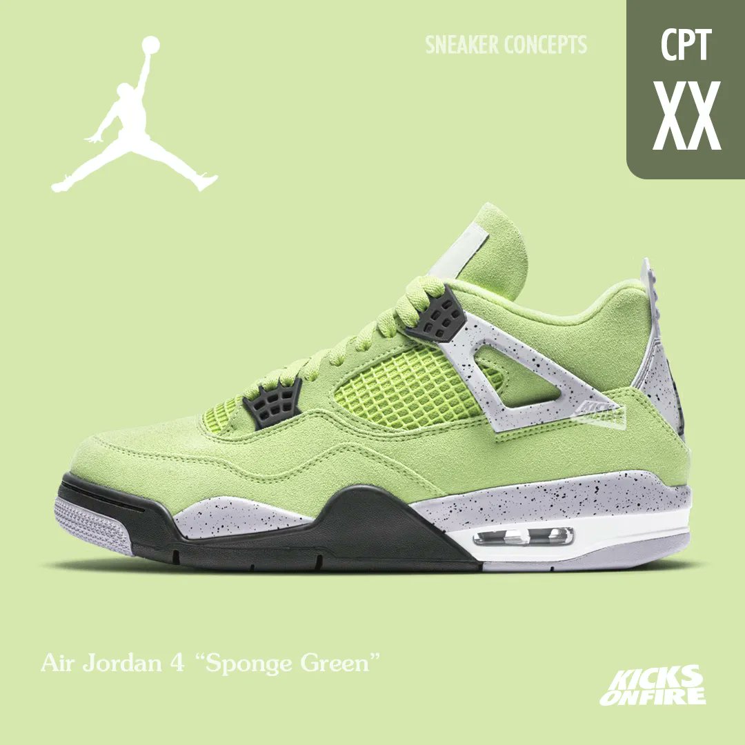 cactus jack jordan 4 green