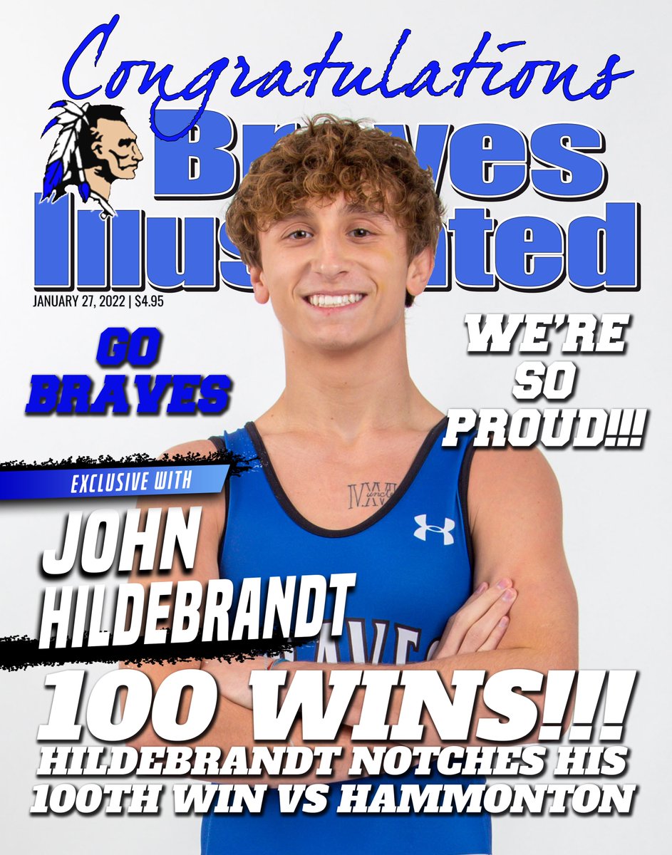 Congrats John on 100 wins!  An incredible accomplishment!!! <a href="/WHSWrestlingNJ/">WHS Wrestling</a>