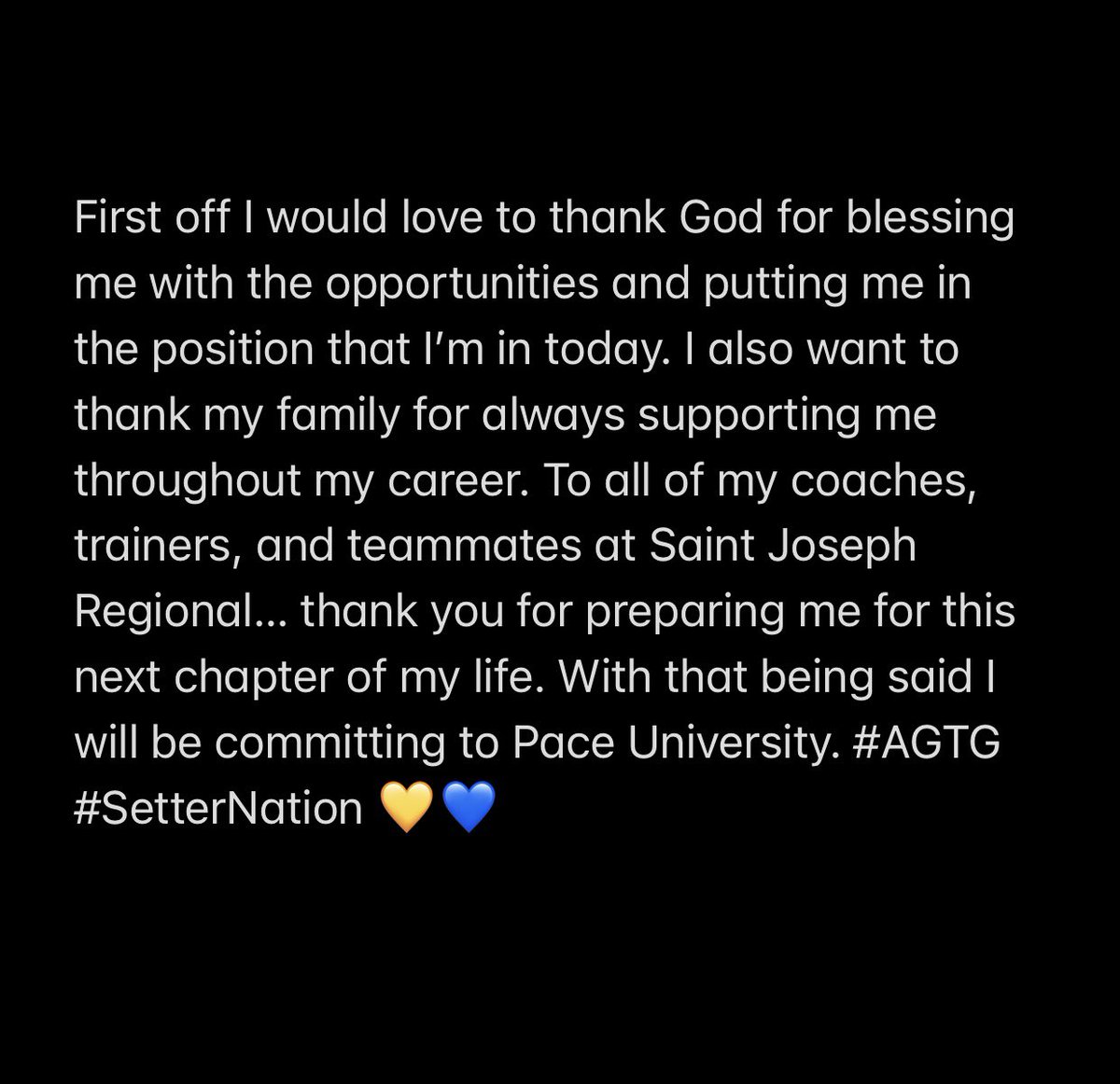 JeremyMendez_'s tweet photo. Excited and blessed to announce my commitment to Pace University! Thank you to everyone who helped me get here. #AGTG @PaceUFootball1 @CoachCGD @Andy_Rondeau_1 https://t.co/Gz45wbVT5P