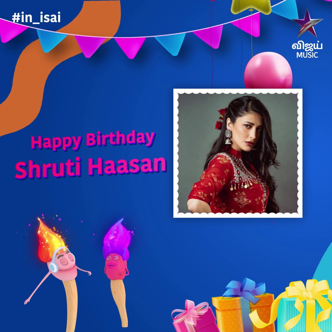 Happy Birthday, Shruti Haasan     