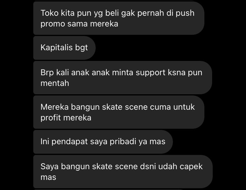 Akhir cerita “kalo kayak gini bisa tiarap mas.  “Kasian.