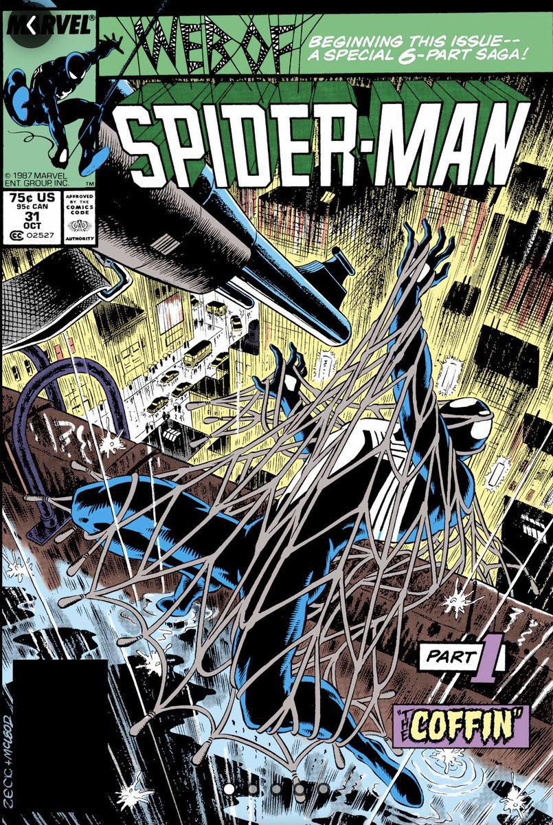 VeVe Give Away: Web of Spider-Man Issue 31 common. This is part 1 of a six issue story arc for Kraven’s Last Hunt. 

Rules: must participate in the VeVe community (I’ll check comments / tweets). Must retweet and be subscribed. 

🐻💕🐻💕🐻💕🐻💕🐻💕🐻💕
