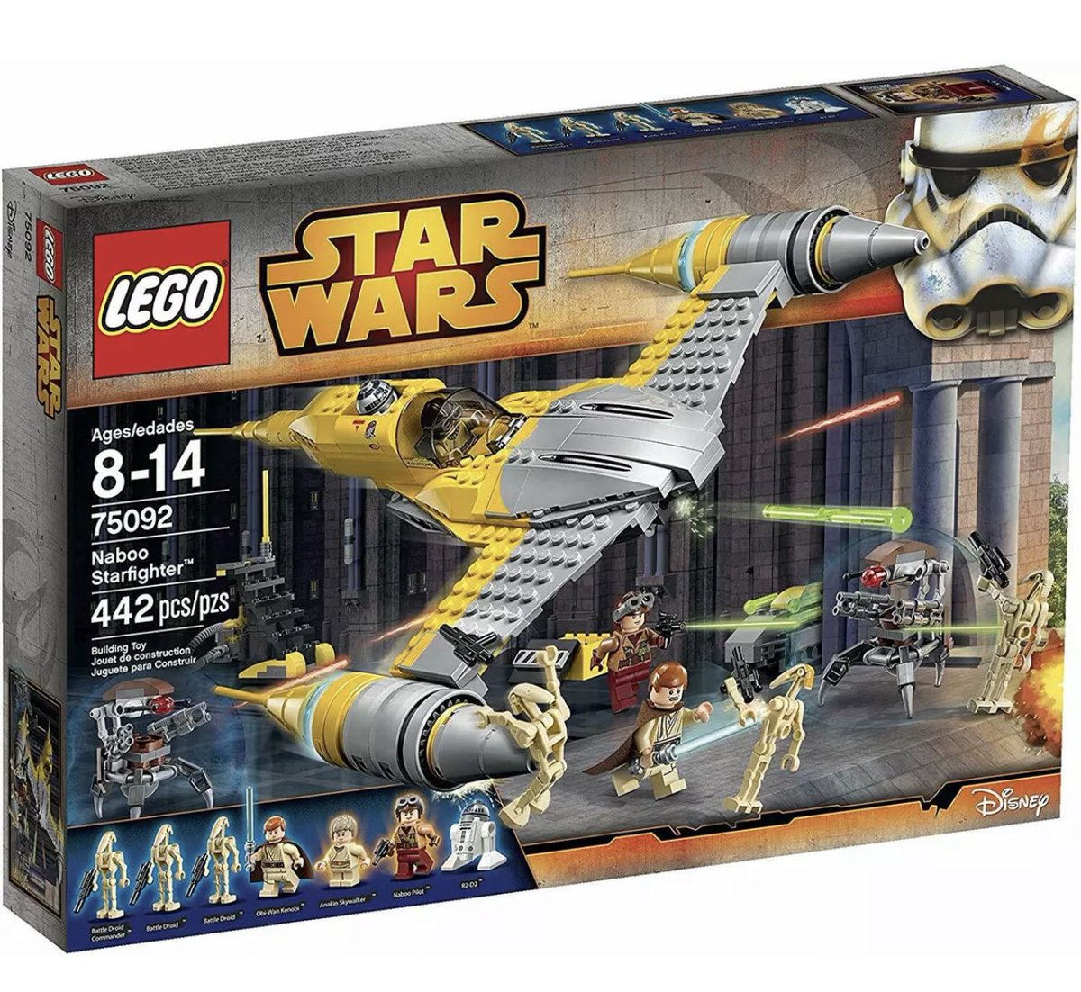ThrawnsStudent's tweet photo. Had to add this to my LEGO collection, after that amazing episode, yesterday!!! Definitely, Bryce Howard knocked it out of the park!!! #lego #BookofBobaFett #mandalorian #NabooStarfighter #BryceHoward https://t.co/bmS6X3Cign