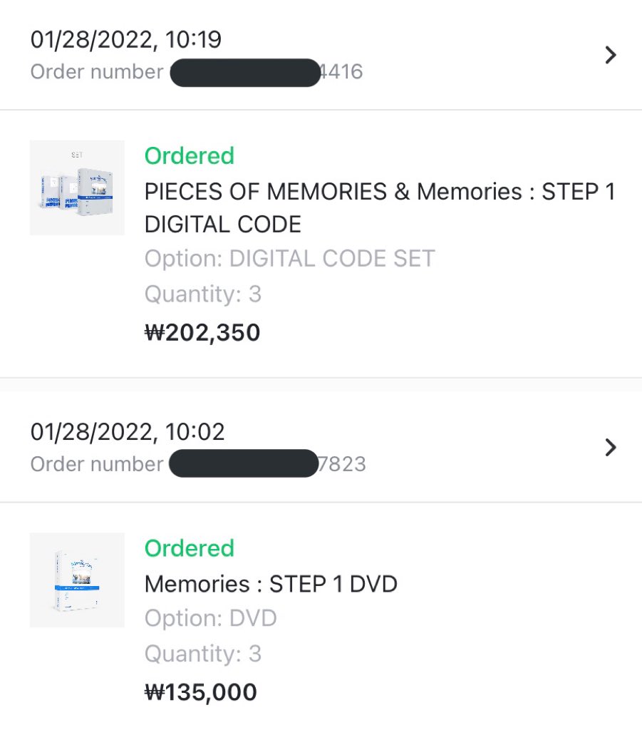 selleessentials's tweet photo. #SELLEPROOFS
‘~ ENHYPEN PIECES OF MEMORIES SECURED ITEMS :
12 SETS POM & DIGI CODE - All slots taken
3 SETS POM & DVD - All slots taken
3 PCS. STEP 1 DVD - All slots taken https://t.co/Pduul0F1YS
