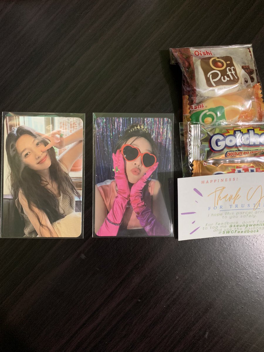 hanniiescoups's tweet photo. Prio pc came home today. Thank you @seungwaniiicart ๐๐#SWCFeedback https://t.co/nrxJvMZdk2