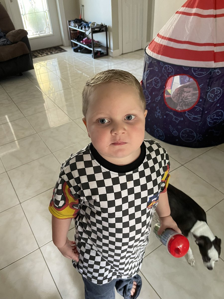 HTLBeatz's tweet image. Why’s my son looks like a baby @LeonLush with his new haircut lol