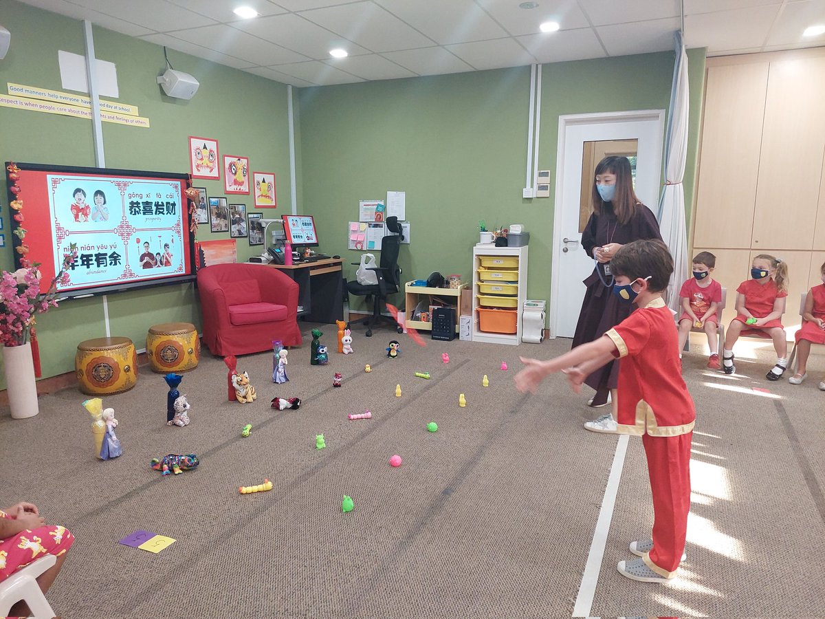 infants_TTS's tweet photo. Today we celebrated our traditional Red &amp; Gold Day with fun games, Chinese music lessons and a special streamed Lion Dance, plus a video full of Jnr musical talent and well wishes from the Heads of Infs/Jnrs to welcome the year of the tiger. Gong xi fa cai! https://t.co/ueibQMpW4K