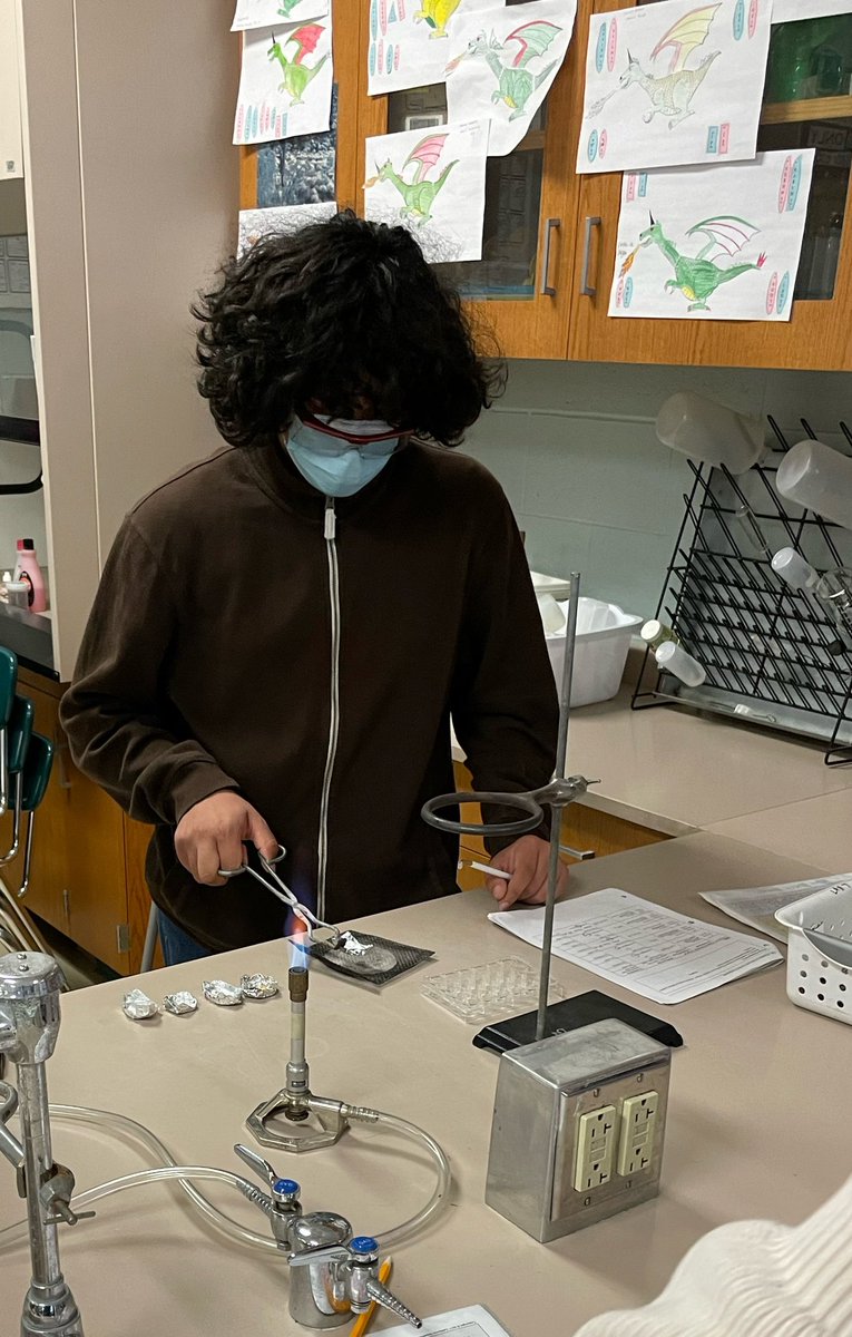 JWhiteScience's tweet photo. HSA Chemistry students investigating the properties of ionic and covalent substances @PHS_HSA #phshsa https://t.co/f0r9AGuEOZ