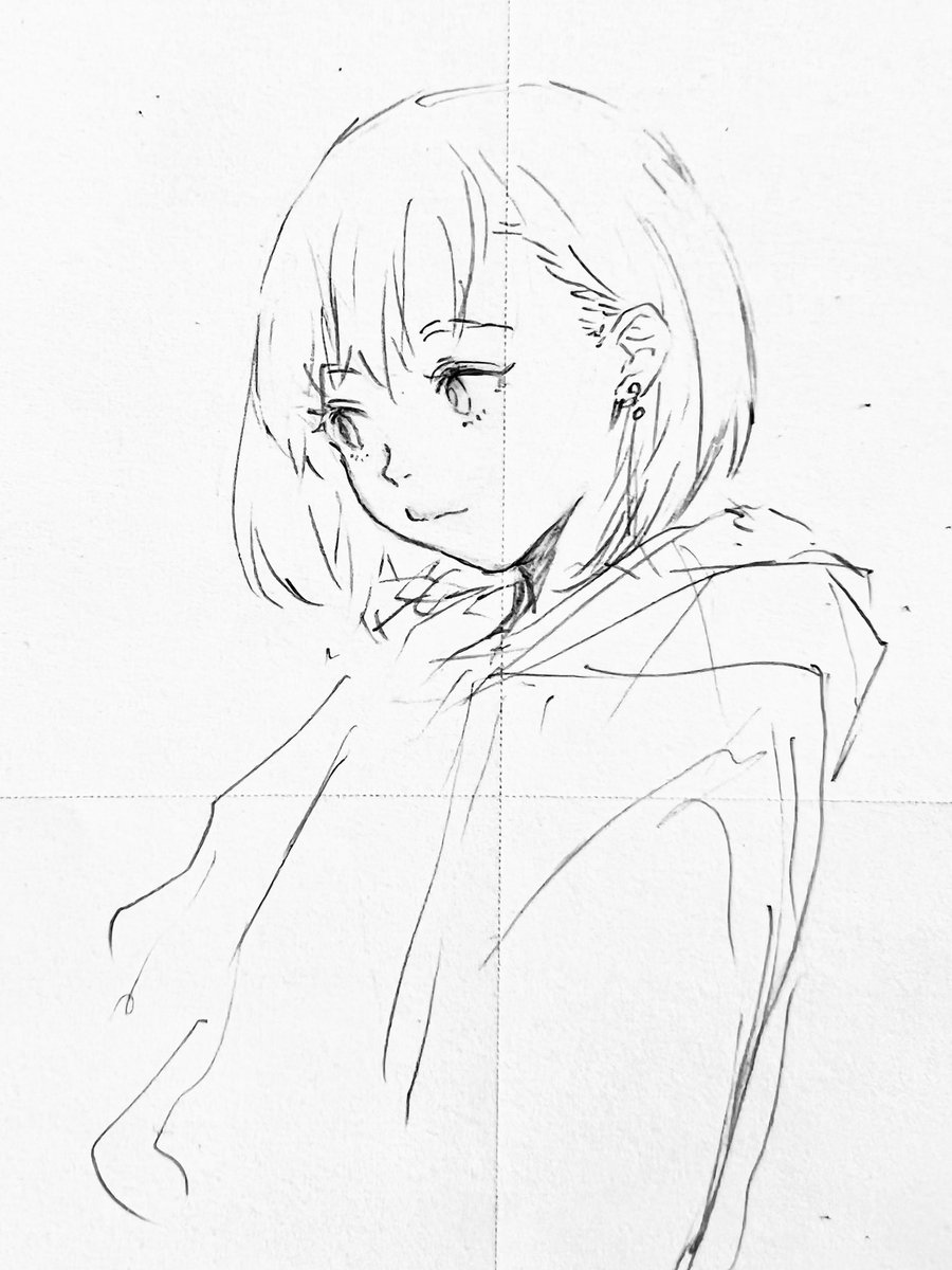 A little during lunch break_✍Drawing 