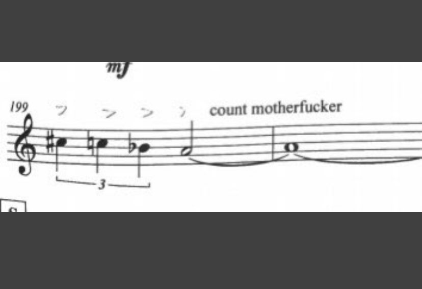 Threatening Music Notation tweet media