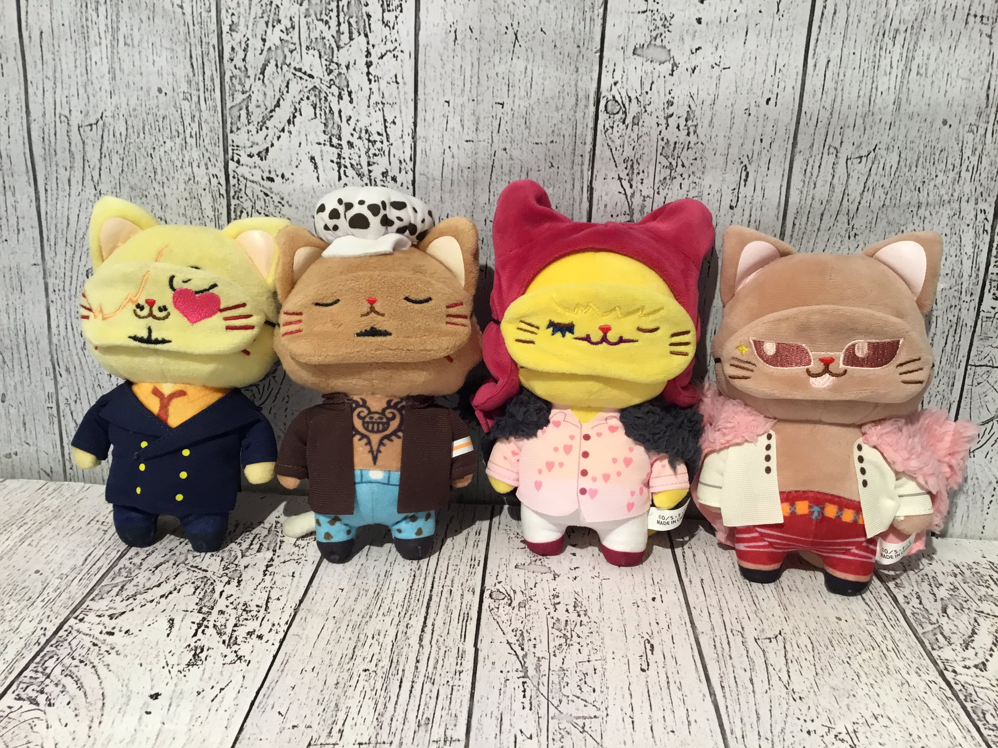 ONEPIECE コラソン ロー ぬいぐるみ パペラ withcat-