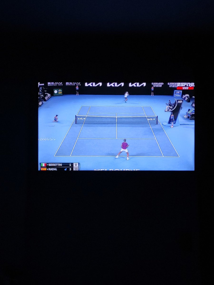 JohanJRinconH's tweet photo. @LuisAlvarez_1 saludos Luis, Venezolano siguiéndolos desde Chile @espn. Vamos @RafaelNadal. https://t.co/HKxCnoS8qX