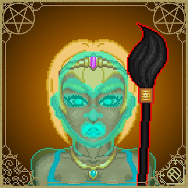 amanda_devik's tweet photo. 👻 Walk In! 👻
#MoCL
Maybe she picked up a cursed broomstick one day that got her possessed by a ghost. 🤔
But that's not my story to tell, it's @squirrel_skiing 's!
Neat character! https://t.co/QjJFIzmM6j