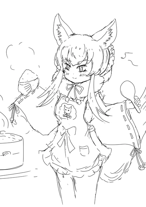 ご飯炊けたマカミ… 