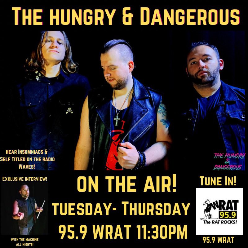 DangerousHungry's tweet photo. T-Minus 15! Be sure to tune on in to @959TheRat w/ our boy @jersey_rock! #WRAT https://t.co/clXjB4oxfr