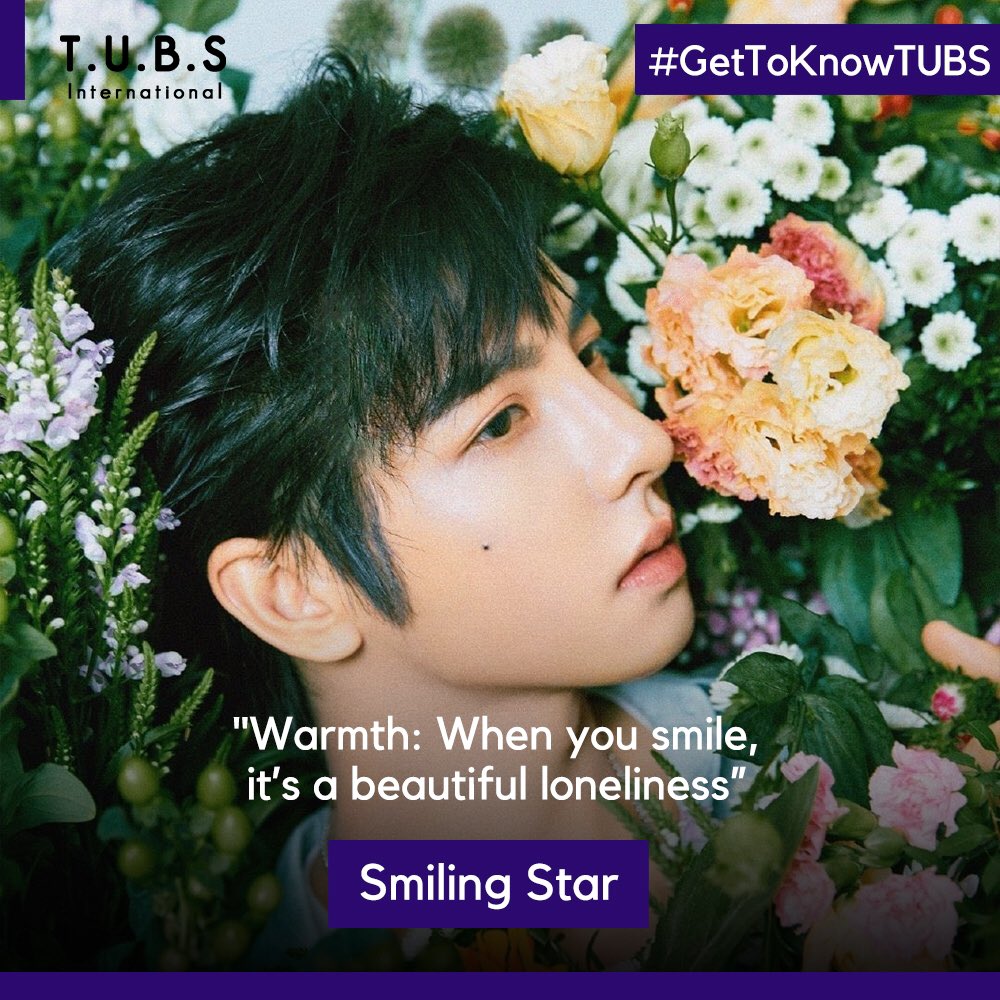 TUBS_INTL's tweet photo. [#GetToKnowTUBS]

(1/5)

<Translation of introduction to Smiling Star>

"Warmth: When you smile, it’s a beautiful loneliness” 

#TUBSintl
#TheUntamed #陳情令 #陈情令
#TheUntamedBoyS #TUBS
#Zhengfanxing #郑繁星 https://t.co/S3WtYs6s0C