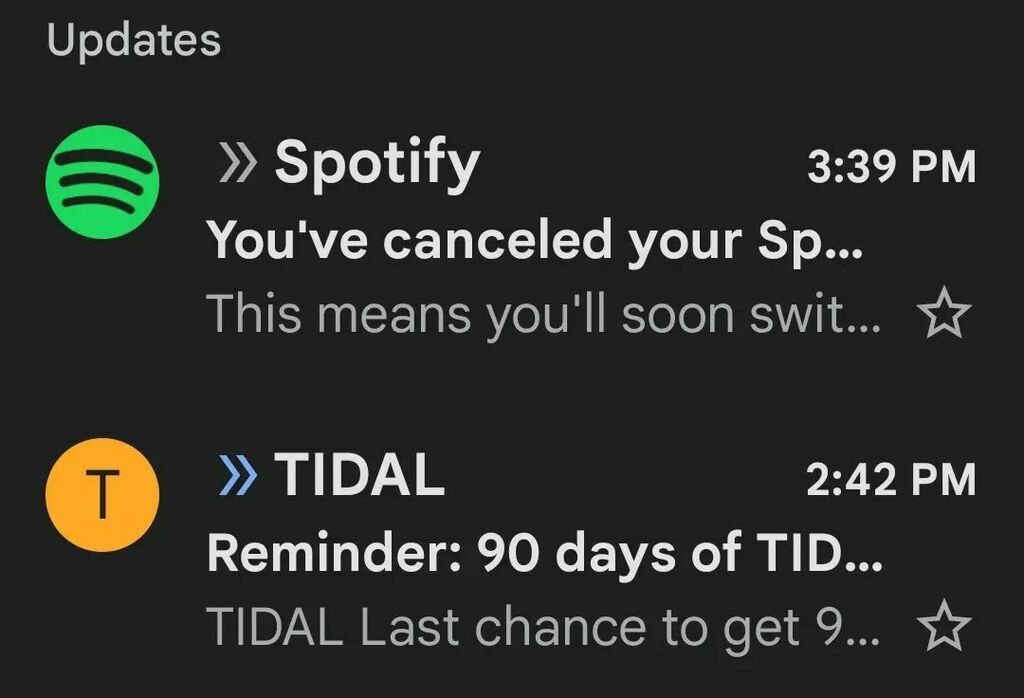 deadheadland's tweet photo. Goodbye @spotify
#imwithneil
Hello @tidal
#neilyoungtrending
BTW Tidai offered a sweet introductory trial deal, before this whole thing got stirred up by @neilyoung , and conveniently just sent me a reminder about it today.
There is also a new Neil… https://t.co/qvaPhH65KI https://t.co/FqnjyziQoH