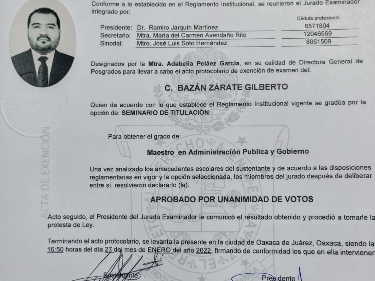 GilbertoBazanZa's tweet photo. ¡Lo logramos!
#MAPyG #BUO https://t.co/5eaQA7SSqQ