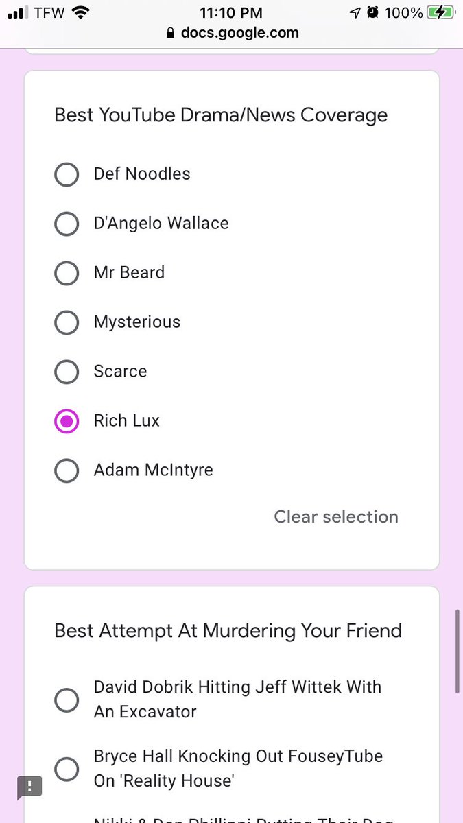 LetsTalkSmhack's tweet photo. @NLiddle16 @allegedly_adam @RichLux713 I think we know who deserves this one. We don’t give it to people who cheat. I love you Rich! We forgive your flaws and know you are only human! Don’t let anyone bring you or your success down. Love you! https://t.co/n2mbnz3m9Y