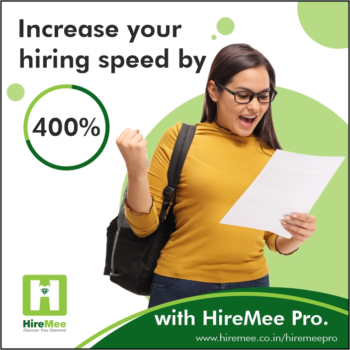 Hiremeeinc's tweet image. HireMee helps you to automate and scale up hiring. You can do more in less time with our AI-driven online assessment platform.

Visit our Website: hiremee.co.in/hiremeepro

#interviewplatform #assessmentsforhiring #corporatehiring #Hiring #onlineassessment #assessment