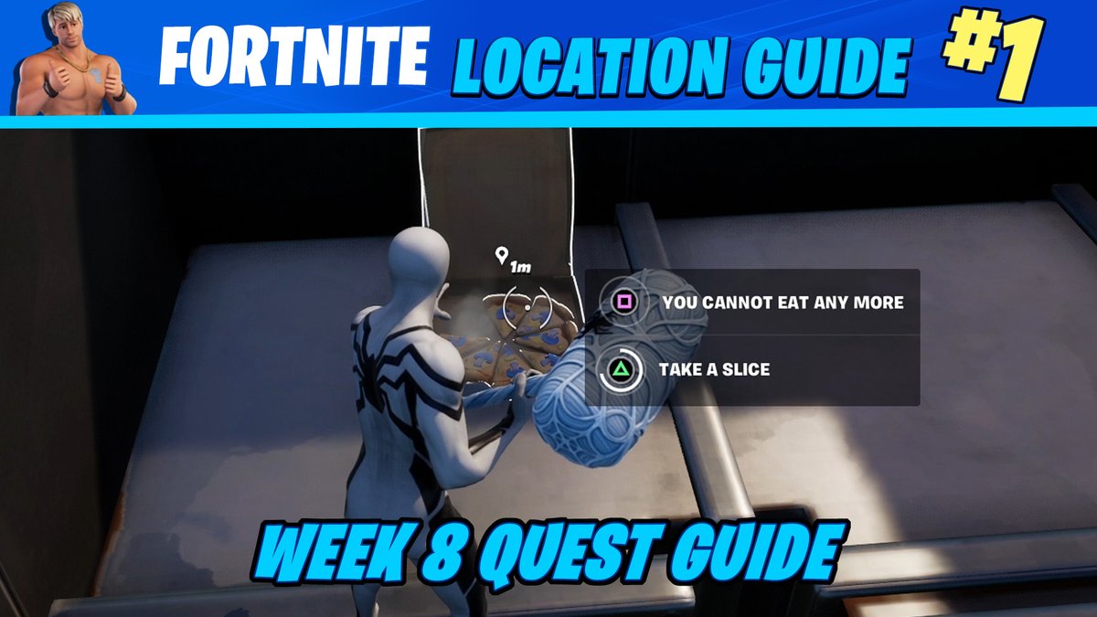 GenXade's tweet image. Fortnite Week 8 Quest Guide
youtu.be/2LFV8NA3lsk via @YouTube 
#fortnite #week8 #questguide #locationguide #mediocrefortniteguide #mediocremisfit #kolomberries #kolombo #fortnitebr #haven #pizzaslices #pizzaslice