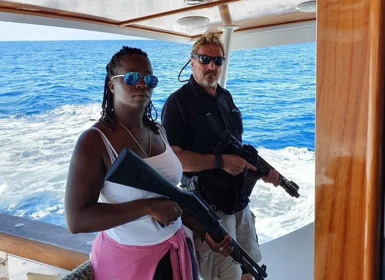 What better way to honor a legend <a href="/officialmcafee/">John McAfee</a>  with a <a href="/McafeePunks/">McAfeePunks 👀</a>