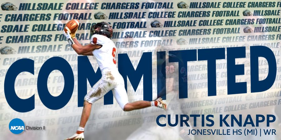 TheD_Zone's tweet photo. Jonesville 2022 WR/S Curtis Knapp has committed to Hillsdale

https://t.co/1o3TYMTjXM https://t.co/JFM0NKqPdr