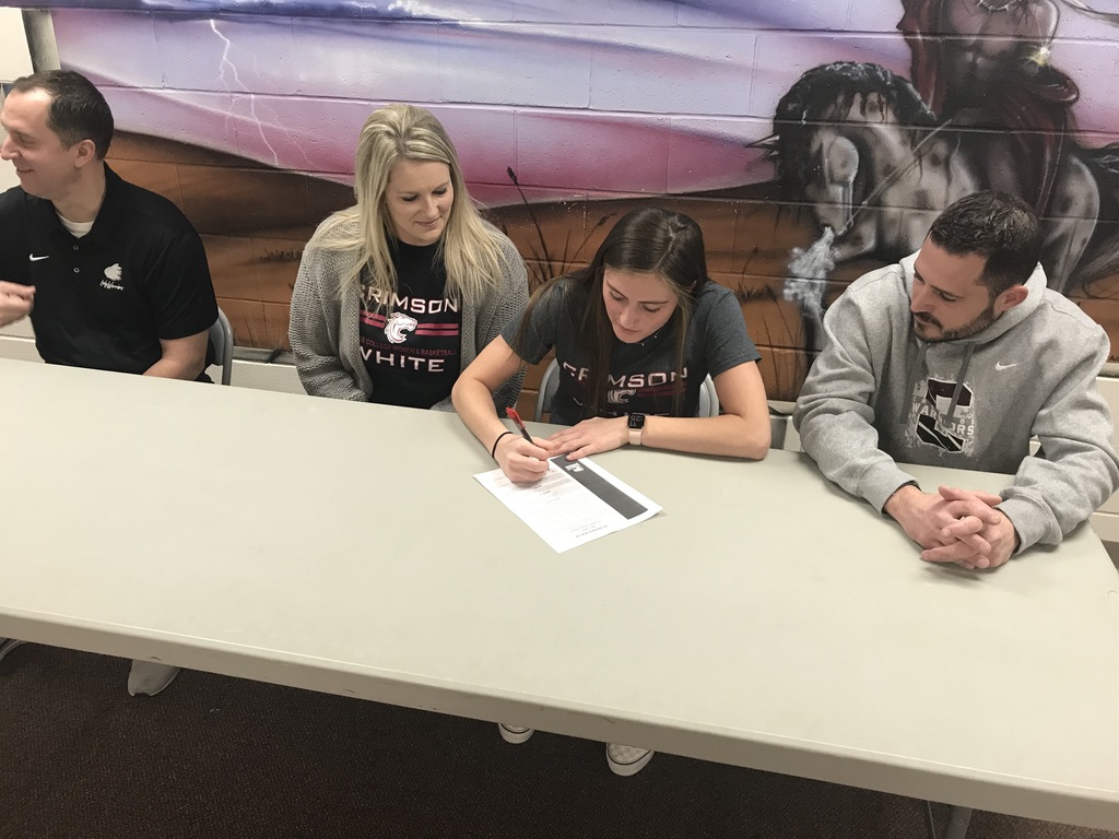 CroftonWarriors's tweet photo. Congratulation to Alexis Folkers for Signing to continue her basketball career at Hastings College.  @hastingscollege https://t.co/NpwAu23vsX