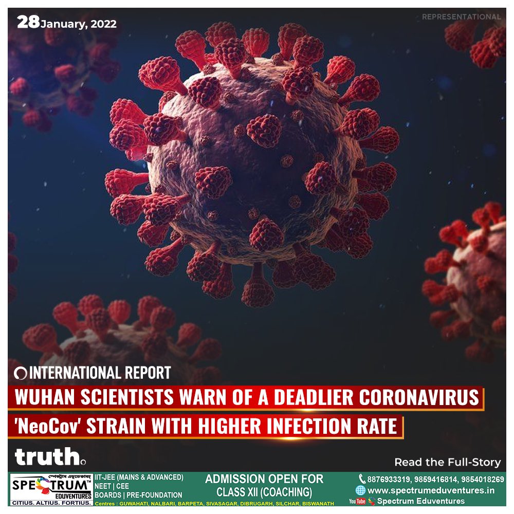 thetruthin's tweet photo. #COVID19: Scientists in #Wuhan have warned of a new variant of “#NeoCov”, which is currently spreading in South Africa.

The New strain reportedly related to the Middle East respiratory syndrome 'MERS-COV'.

📍 READ the thread: 👇🏼

(1/5) https://t.co/t229O1wZKJ