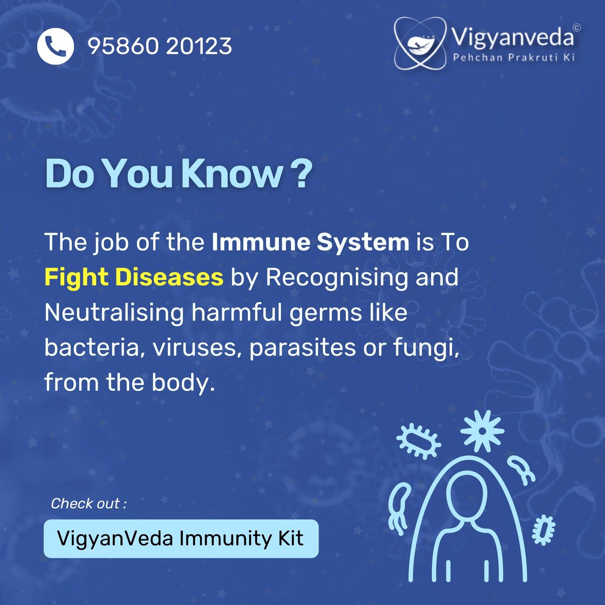 vigyanveda's tweet photo. Our immune system is the defence mechanism of our body . It recognises the harmful agents a neutralise them by fighting against them.
Order Now - 95860 20123
Website - https://t.co/utCVewhXnN
#VigyanVeda #Ayurveda #Immunitybooster #Immunitykit #Immunity #Lowimmunity #Weakness https://t.co/bpUHck8y43