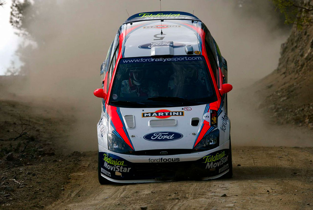 Colin McRae, Ford Focus WRC02, 2002 Rally Cyprus #WRC