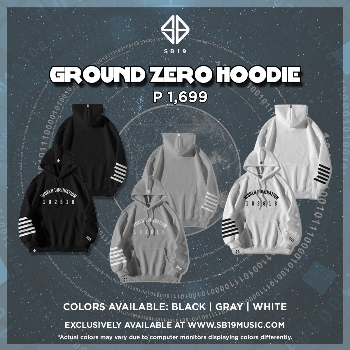 PLUSXPH's tweet photo. 📢MERCH ALERT!

DESIGN AND PRICE REVEAL
PRE-ORDER starts today
January 28, 2022, 7:00PM - February 5, 2022, 5:00PM
Available at https://t.co/JxjPscSJcz

#SB19 @SB19Official
#SB19OfficialMerch https://t.co/JVUt1oVfFU