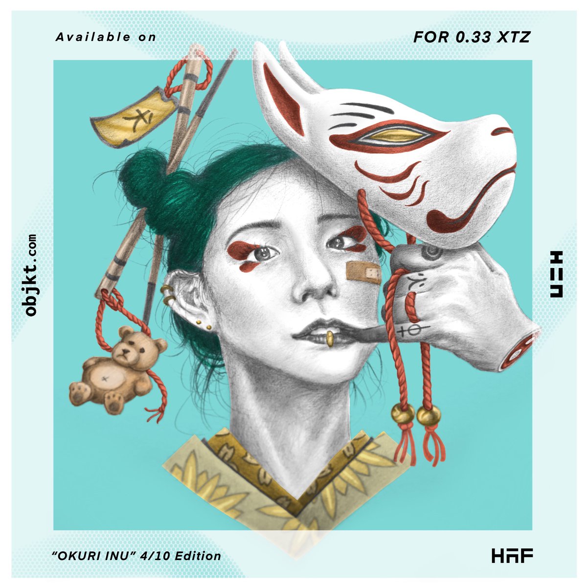 🔥Already listed🔥

“OKURI INU”
4/10 editions  0.33 XTZ🌟
go and collect it!!

⚡️objkt.com/asset/hicetnun…
⚡️hic.af/o/646624
⚡️hen.hicathon.xyz/objkt/646624

#NFTs #NFTCommumity #tezos #Tez #tezosnft #tezoscommunity #tezoscollectors #tezosnfts #NFTdrop #XTZ #nftindonesia