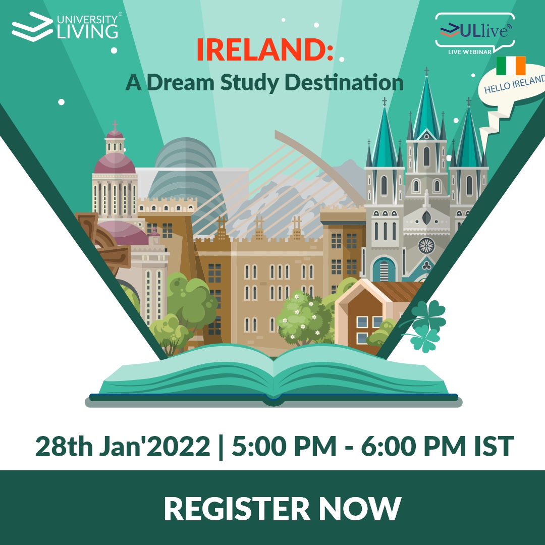 living_uni's tweet photo. Thinking about studying in #Ireland? This is your shot at getting advice on it from a panel of experts!

Only a Few Hours to Go!

Register Now:  https://t.co/VjzVkraz2A

#webinar #irelandwebinar #studyinIreland #studyabroad #studyoverseas #irelandstudy #irelandcolleges #Irish https://t.co/ozreJFRIjP