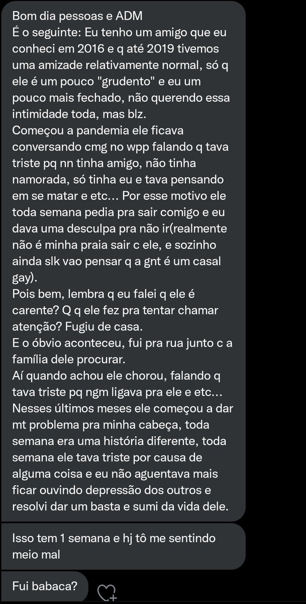 eu sou babaca? tweet media