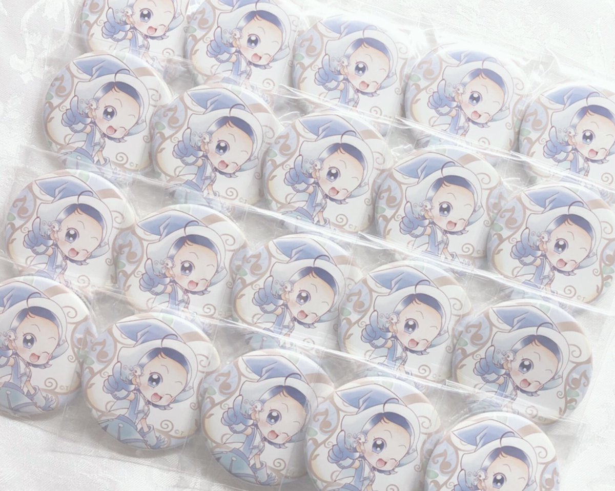 圧倒的幸。

#おジャ魔女どれみ #妹尾あいこ 
#くじメイト #缶バッジ