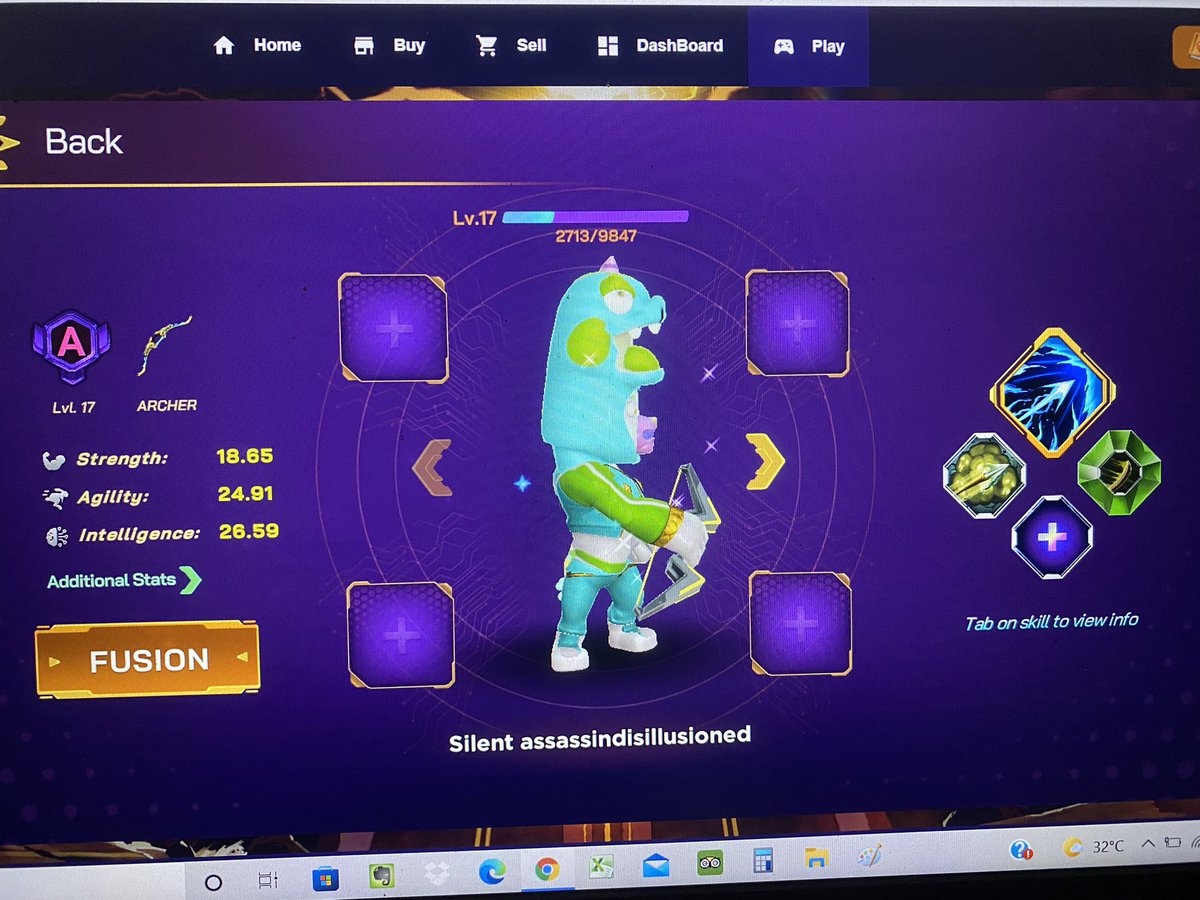 apple_amb's tweet photo. I donโt know if I will call this my new baby ๐๐๐๐๐ 2 heads in one arrow, beware, not good in stats and looks but he can kill you $bin #BinArmy #BinemonNFT #Binance #MVBIV #BIAguild #ToTheMoon #forgetROI https://t.co/tjjmwe95fQ