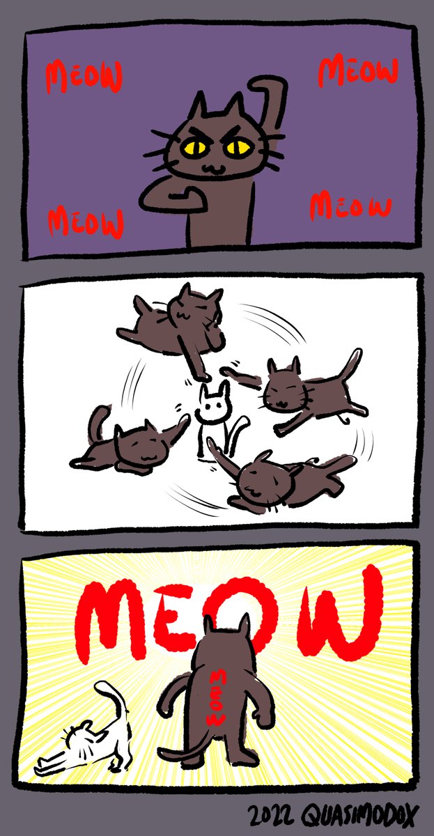 Meow-satsu (喵殺...?)

PET ONE THOUSAND CAT!

Street Fighter 