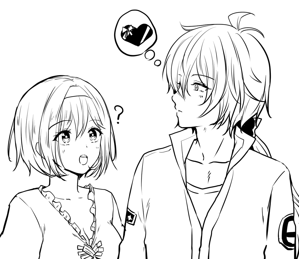 ミュオジタちゃん。今年もチョコがもらえるかそわそわする時期になってきたなぁ…と 