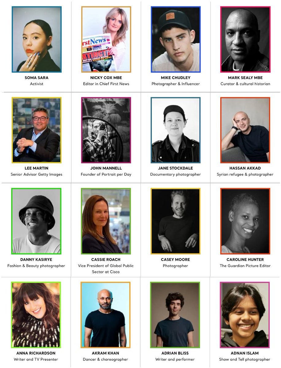 I’m delighted to be a judge for this year’s  <a href="/ShowTellPhoto/">showandtellphoto</a> #MyPhotoMyFeeling exhibition—the UK’s largest youth-led #photography initiative for #MentalHealth. If you're 10–18 in the UK, you could be featured on a billboard. 
Showandtellphoto.com #WeAreCisco #InclusiveFuture