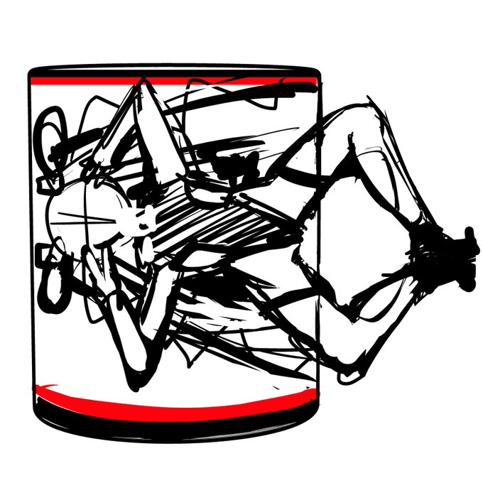 試作:マグカップ 