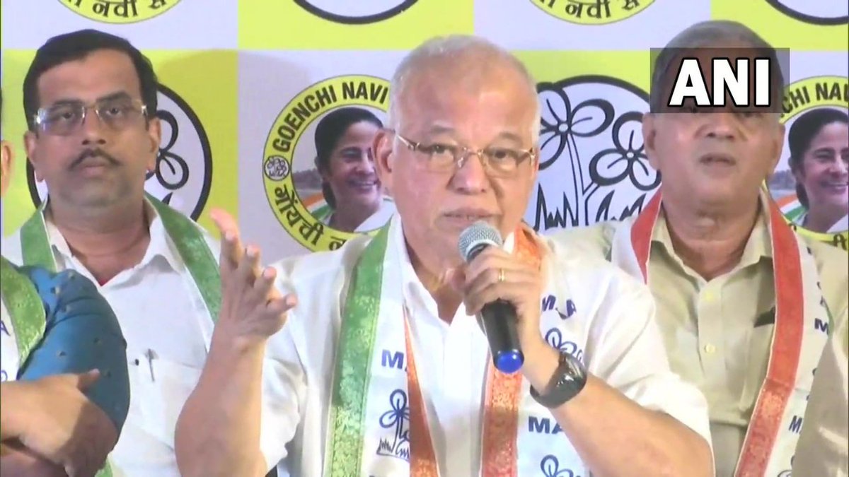 timesofindia's tweet photo. #GoaAssemblyPolls: Luizinho Faleiro withdraws from Fatorda as TMC candidate, Seola Vas to replace him
Read: https://t.co/cZRjKs4AUZ
#ElectionsWithTimes #AssemblyElections2022 https://t.co/ZwyyjLLRyk