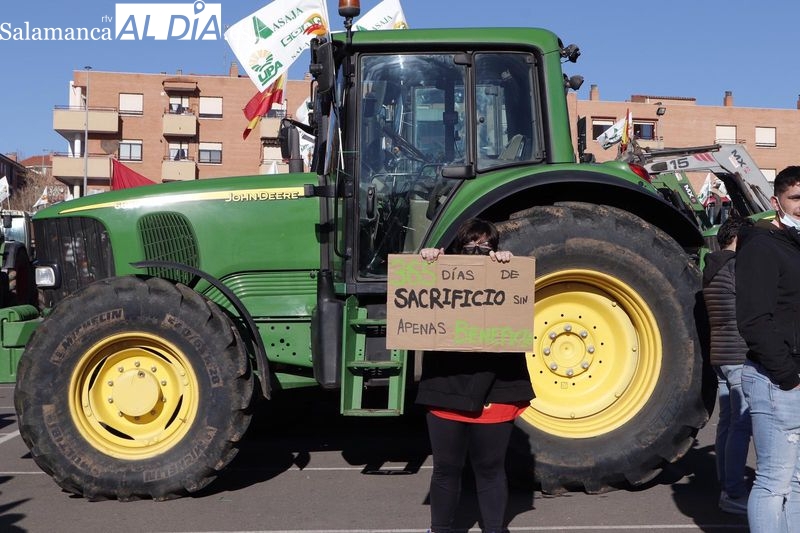 📹 No te pierdas el VÍDEO del comienzo de la tractorada en Salamanca

➡️bit.ly/3rWxJNO