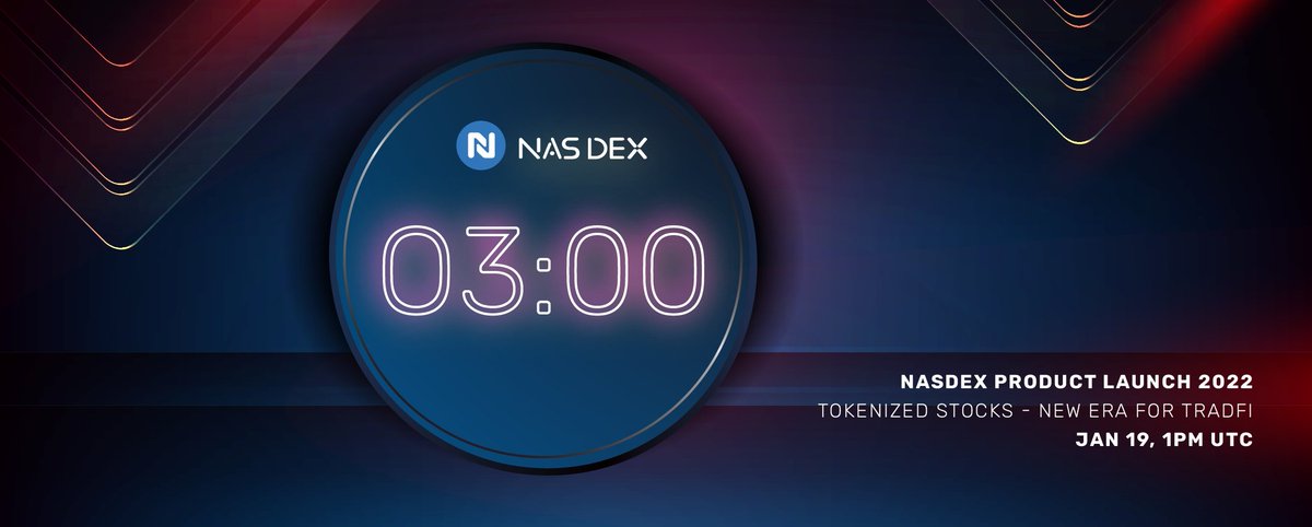 nasdex_xyz's tweet photo. 🗣️NASDEX LAUNCHES TODAY!

🔎The long awaited #NASDEX platform that allows the trading of tokenized equities will launch today at 2PM UTC. 

➡️Here's a detailed blog post outlining what to expect of the premiere DEX for trading tokenized equities. 

📖:
https://t.co/KfKqbiY4Lt https://t.co/FKvYbxLbht