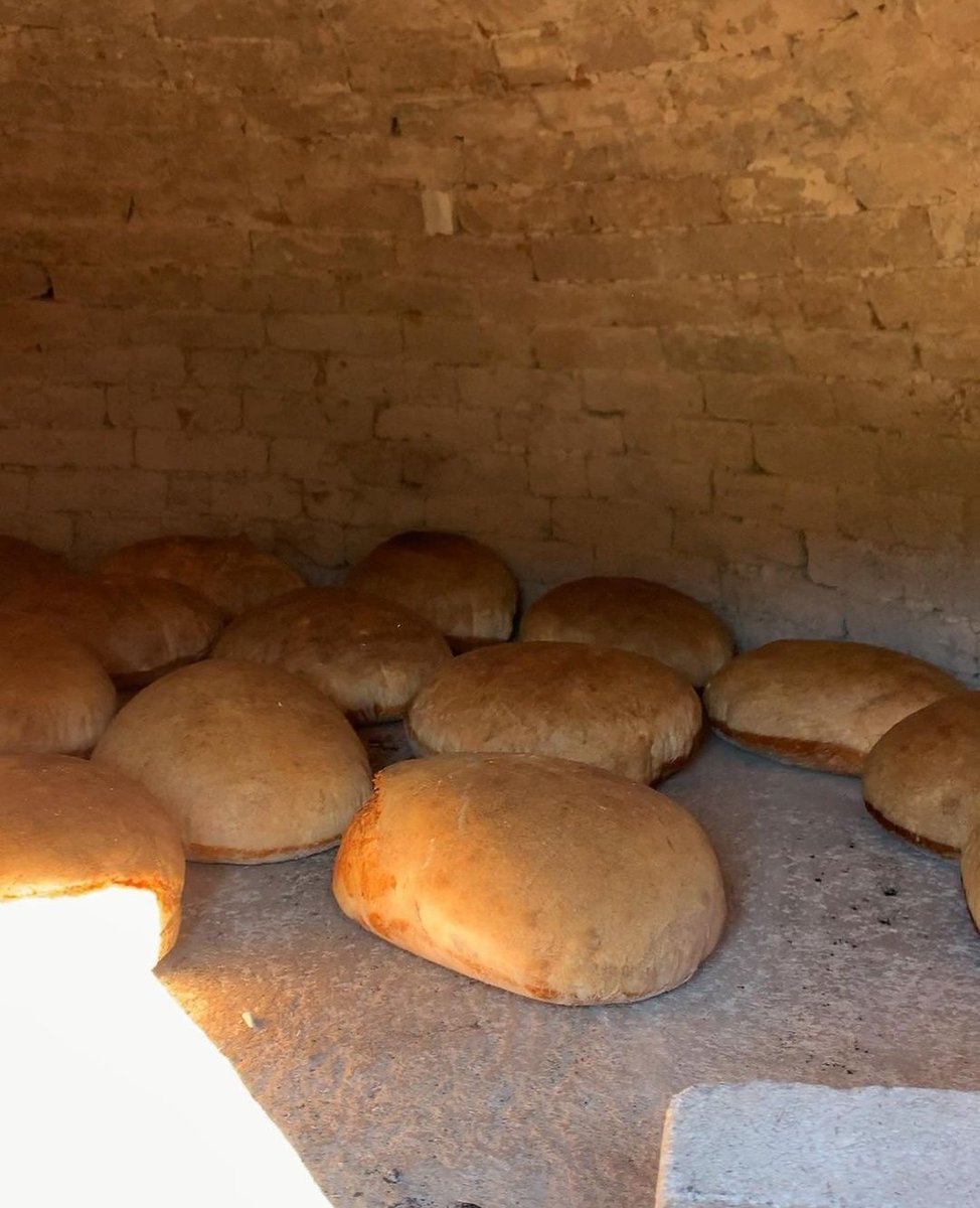 Ege yöresine özgü, Karaburun köylerinde yapılan leziz ekmekler 🌾🍞