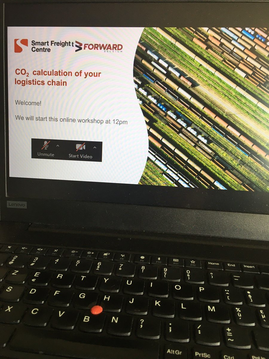 Start FORWARD Belgium online workshop ‘CO2 calculation of your logistics chain’.
#FORWARDBelgium #sustainability #CO2calculation #logisticschain #SmartFreightCentre #GLECFramework